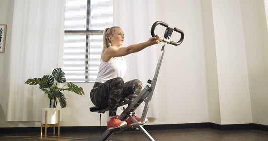Sunny trainer Soffee is row-n-riding