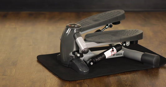a mini stepper on the floor