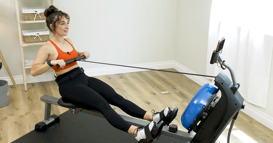 Beginner Rolling Hills Rowing Machine Total Body Challenge