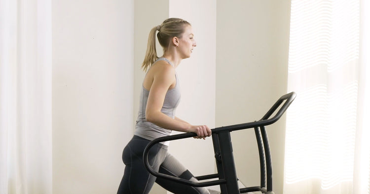 High-Intensity Manual Treadmill Interval Walking Workout