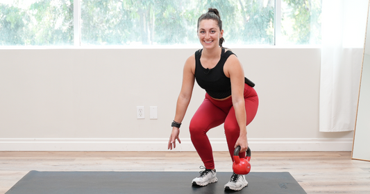 15 Minute Prenatal Kettlebell with Alexa