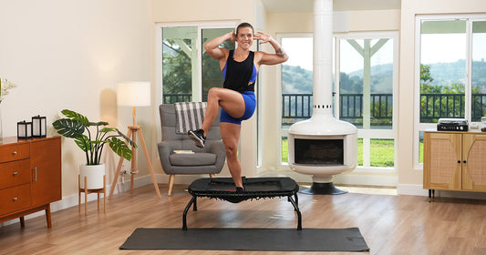 Bounce into Fitness: 10-Minute Trampoline Workout for Beginners