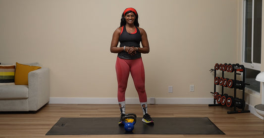 15 Min BEGINNER KETTLEBELL Workout - Learn the Basics