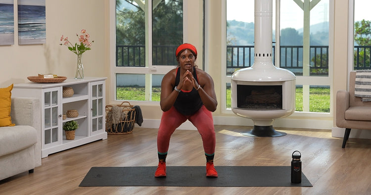 15 min Bodyweight Leg Toning Workout