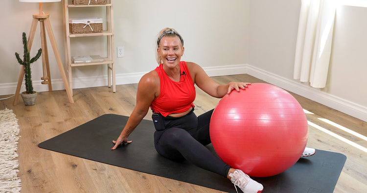 10 Minute Full Body Stability Ball EMOM Exercises