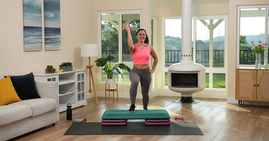 Step into Fitness: A Heart-Pumping Beginner Step Class!