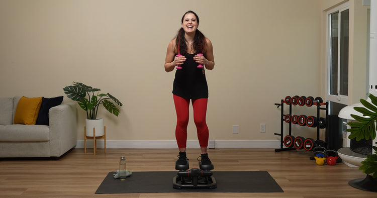 15 Min MINI Stepper Workout #3  - Attainable Steps