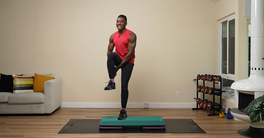 15 Min Step & Sculpt - Aerobics Step Workout