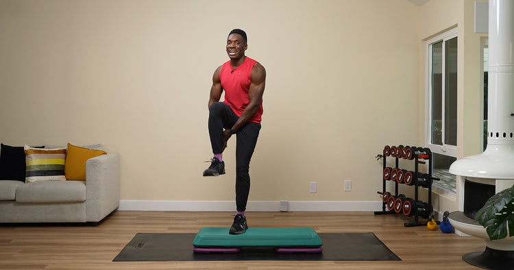 15 Min Step & Sculpt - Aerobics Step Workout