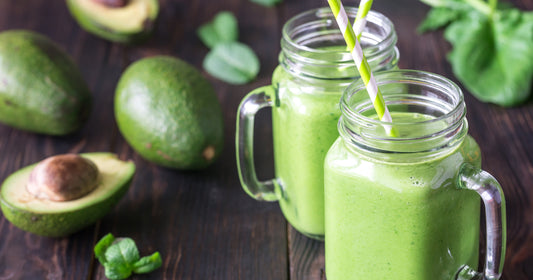 Avocado and spinach smoothies