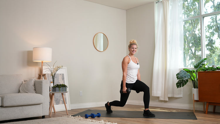 Burn Series: Lower Body with Dumbbells Workout | 15 Minutes