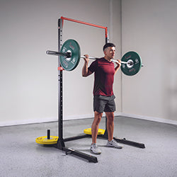 Man lifting weights