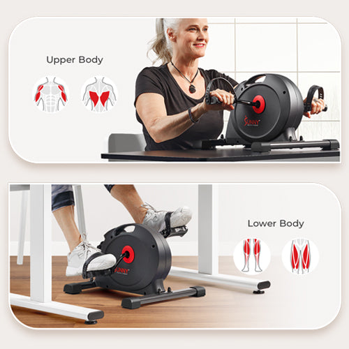 2-in-1 Design | Versatile functionality for both leg and arm workouts, offering a comprehensive solution for full-body fitness.
