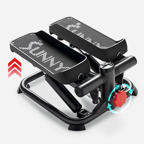 Adjustable Hydraulic Step Height | Customize your workout intensity to suit your fitness level with the adjustable hydraulic step height.