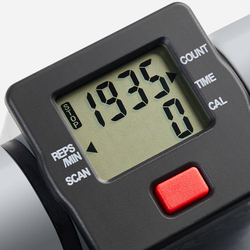 DIGITAL MONITOR | Tracking your progress on the 012-S is simple with the Digital Monitor screen! Easily track time, calorie, count, rep/min while you workout.
