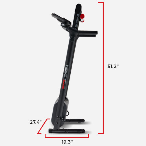 Space-Saving Design | Maximize your living space with the foldable treadmill that can be conveniently stored when not in use.