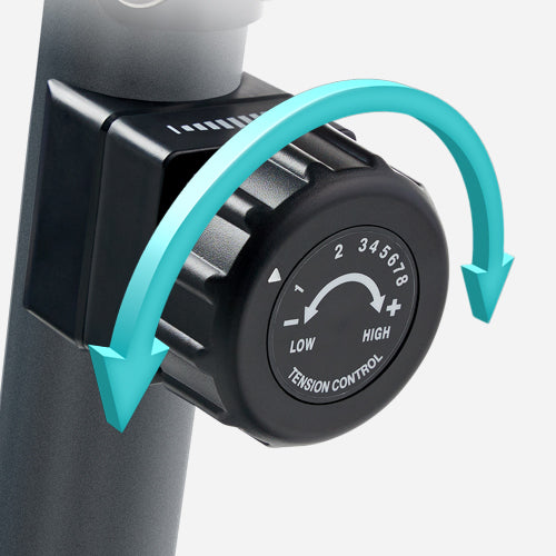 Customizable Resistance | The bike boasts 8 levels of magnetic resistance, along with micro-adjustability for the arm exerciser, enabling users to fine-tune the difficulty of their workouts.