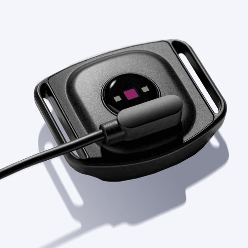 Easy Charging | Keep your heart rate monitor powered with a convenient magnetic charger, featuring long battery life and LED indicators for low battery alerts.