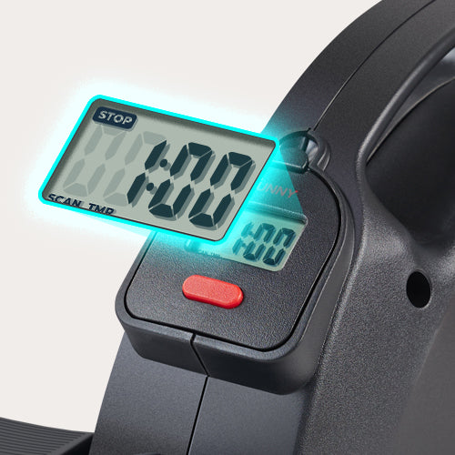 Digital Monitor | Features an onboard digital display providing real-time updates on Speed, Time, Distance, and Calories Burned, allowing users to track their progress.