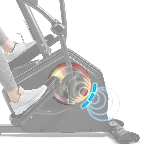 ELECTROMAGNETIC RESISTANCE | With 16 different levels of electromagnetic resistance, you will be able to set your workout intensity level to perfectly meet your needs. Crank up the resistance for a challenging full-body workout, or dial it down for a low-impact and low-intensity recovery session.