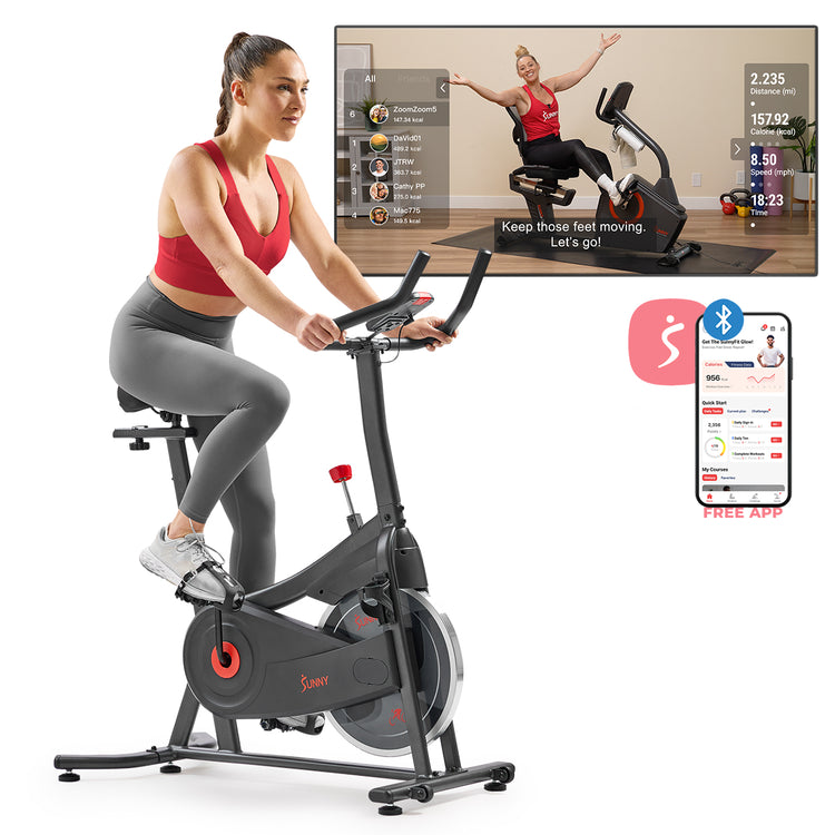 FREE SunnyFit App, Complete Your Daily Fitness Journey
