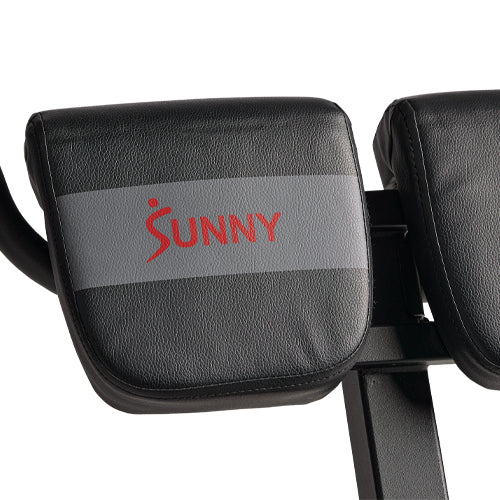 COMFORT | Soft, supple, and cushioned padding supports your body as you lean into your bends, twists, sit ups and, hyperextensions.