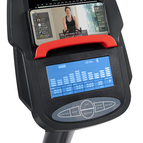 WORKOUT VARIETY | Take the guesswork out of your exercise session and use one of the 12 pre-programmed elliptical workouts built into the machine. If you prefer to customize your own workout, the Smart Recumbent Elliptical Cross Trainer allows you to create up to 4 unique user programs for a personalized workout experience.