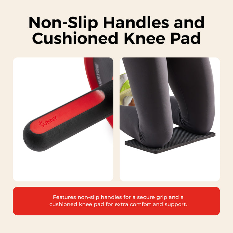 Ab Roller Wheel with Knee Pad