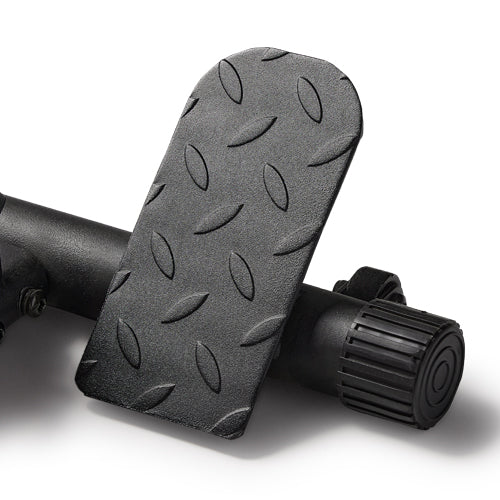 FOOT PLATES | Maintain stable and proper form using the foot plates for a level and unshakable squat foundation.