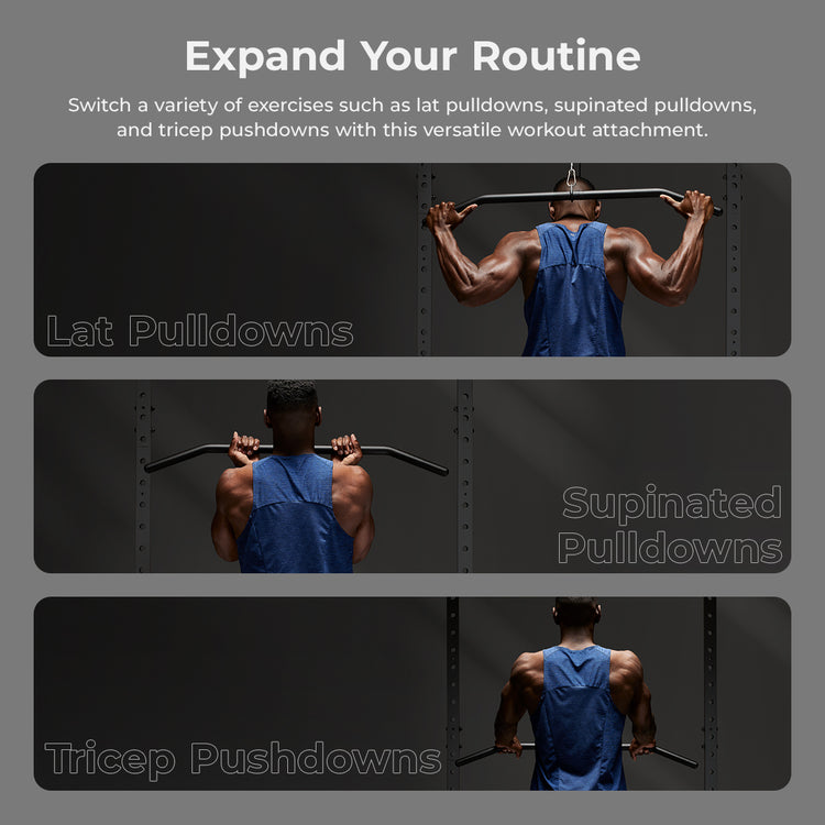 Lat Pulldown Bar Cable Attachment