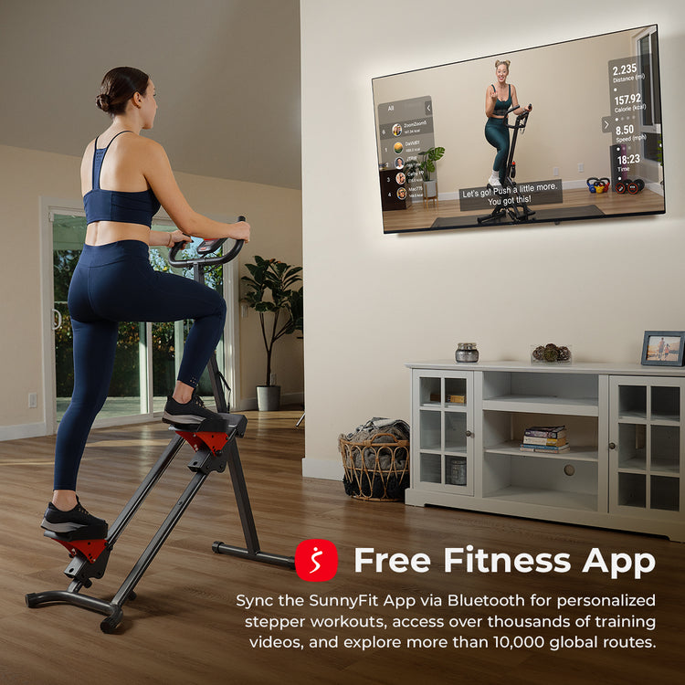Foldable Smart Cardio Step Climber