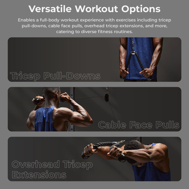 Tricep Rope Cable Attachment