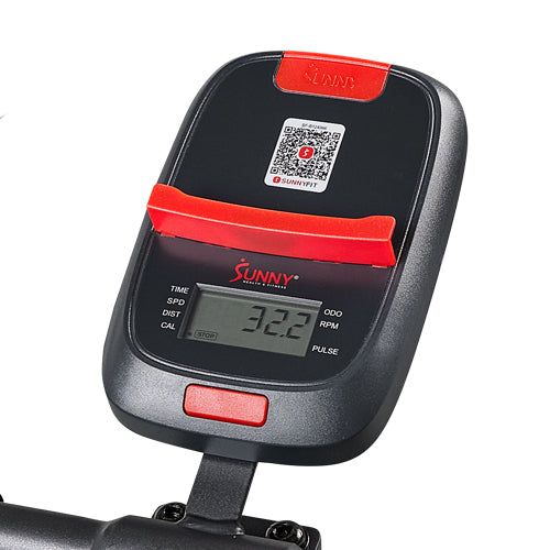 Performance Monitor Display | Track speed, time, distance, calories, RPM, and odometer—everything you need at a glance on a clear digital screen.