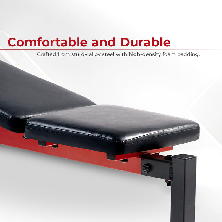 Adjustable Standard Incline Weight Bench with Rack