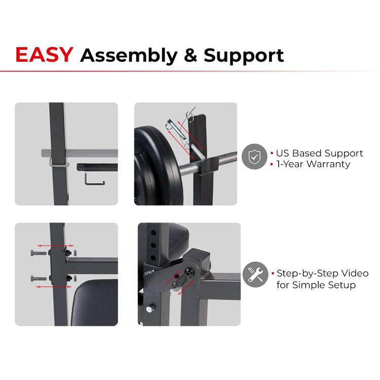 Adjustable Standard Incline Weight Bench with Leg Developer and Preacher Curl Attachment