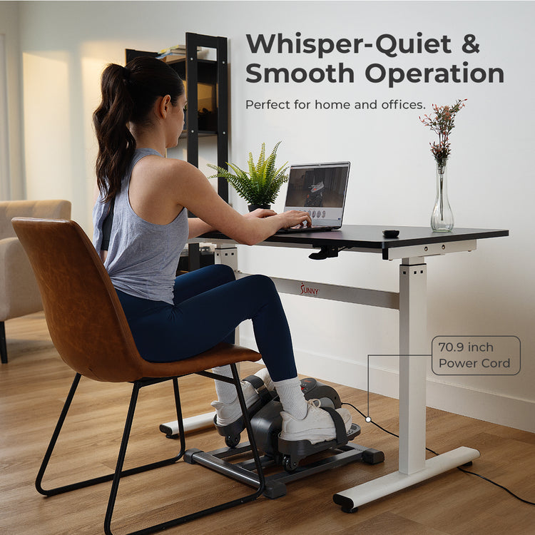 Motorized Mini Elliptical with 18-Levels Speed