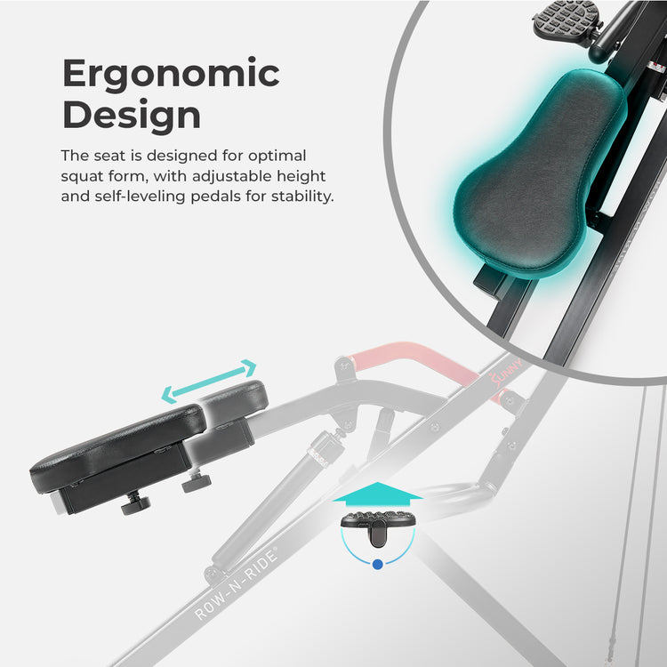 Row-N-Ride® PRO Smart Squat Assist Trainer