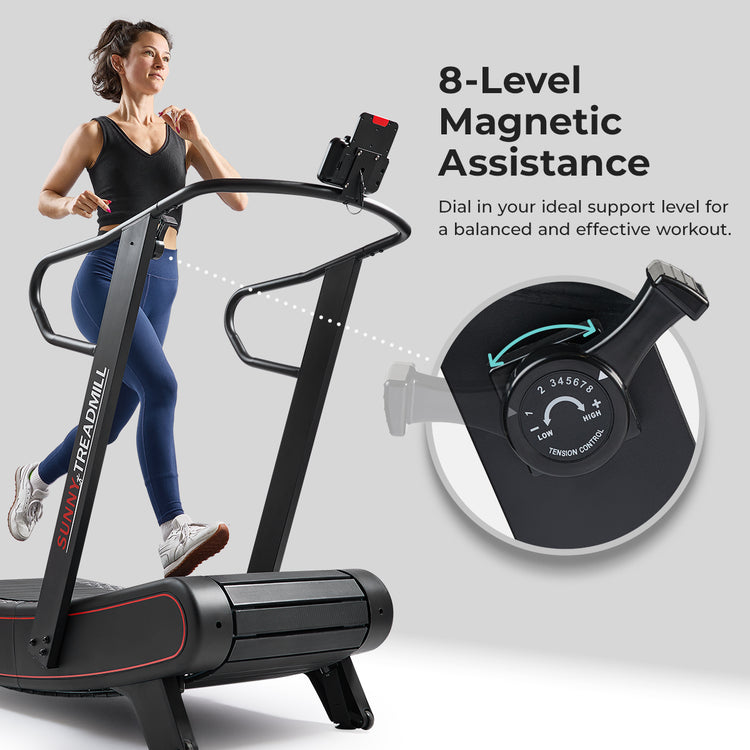 8-Level Magnetic Assist | Dial in your ideal support level for a balanced and effective workout.