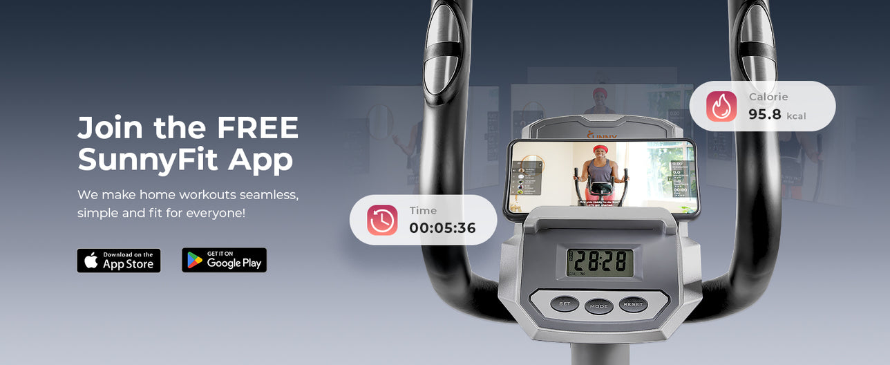 Join the SunnyFit App | We make home workouts seamless, simple and fit for everyone!