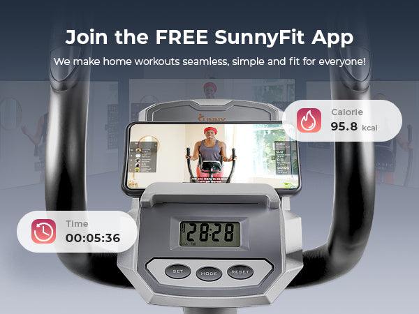 Join the SunnyFit App | We make home workouts seamless, simple and fit for everyone!