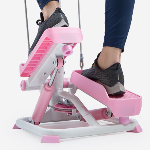 Adjustable Step Height | Adjust the step height to suit your preferred intensity, from low-impact sessions to challenging climbs, for targeted muscle engagement.