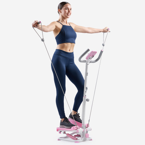Resistance Band | Enhance your workouts with the included resistance band, perfect for targeting your upper body muscles like biceps, triceps, and shoulders.