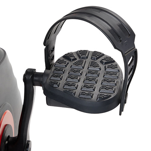 Adjustable Non-Slip Pedals | Adjustable non-slip foot pedals will ensure safe footing during the most demanding and vigorous workouts.