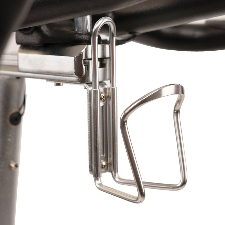 BOTTLE HOLDER | Bottle holder keeps your favorite beverage at within arm's length! No need to stop to sip.