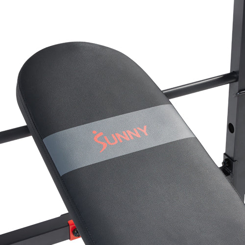Compact Design | Perfectly suited for small spaces, the bench's compact design makes it an ideal addition to any home gym without taking up too much room.