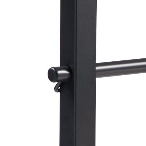 Robust Construction | Built with durable alloy steel, this bench can support up to 630 lbs, ensuring stability and safety for users of all sizes during their workout routines.