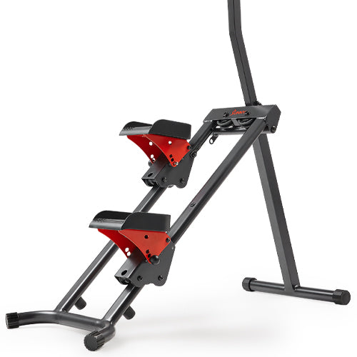 Durable 330 LB Capacity | Constructed with a robust triangular frame, this stepper supports users up to 330 lbs, ensuring a stable and secure workout experience.