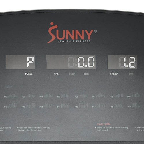 Advanced LED Display | Tracks calories, distance, pulse, speed, steps, and time in real time to keep you focused and motivated.