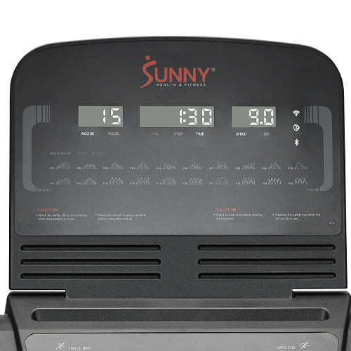 Advanced LED Display	| Stay on track with a 3-window LED display that shows real-time pulse, calories, steps, speed, time, and distance.