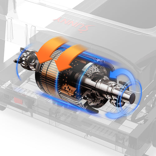 Powerful 2HP Brushless Motor | Experience a seamless workout with a durable motor that supports speeds up to 9 MPH, perfect for walking, jogging, or running.